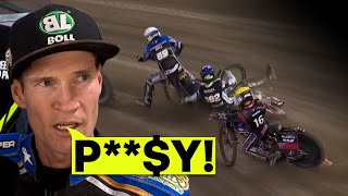 🇦🇺 Australijczyk wjechał w Polaka 🇵🇱 a później go ZWYZYWAŁ  SGP Toruń [upl. by Alvarez]