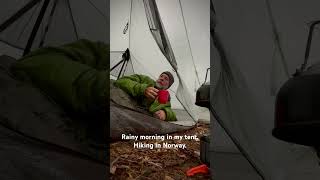 Morning coffee in my Tarptent Stratospire Li [upl. by Canada]