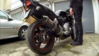 Suzuki GSX 650 F with Yoshimura TRC Carbon [upl. by Terryl]