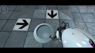 Playing Portal On Source Engine Android credits nillerusr [upl. by Broida]