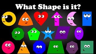 What Shape is it New 2D Geometric Forms and Shapes Learning for Kids Preschoolers [upl. by Annie]