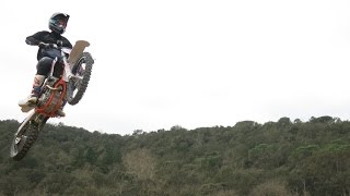 Scott Redding slowmo jump over camera [upl. by Mcgurn]