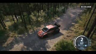 EA WRC Rally Simulator Single Stage at Rally Chile BioBio in the Toyota GR Yaris [upl. by Ayal]