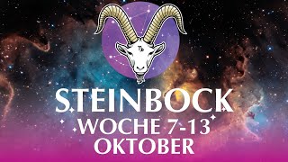 Tarot ♑️ Steinbock ♑️ Woche 713 Oktober 2024 [upl. by Sila]