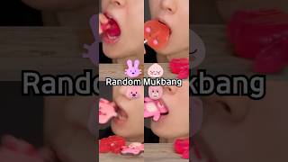 랜덤 먹방ASMR 핑크 캐릭터🎀 Random Mukbang Pink Character [upl. by Georgeanne]