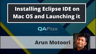 Installing Eclipse IDE on Mac OS and Launching it [upl. by Young]