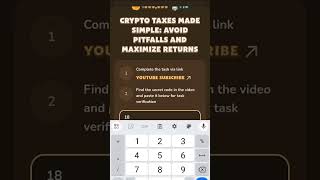 Crypto Taxes Made Simple Avoid Pitfalls and Maximize Returns Memefi code [upl. by Kinch]