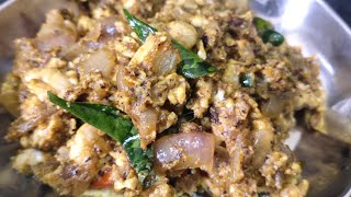 Mutton brain fry in tamil  moolai poriyal  goat brain fry  aatu moolai poriyal in tamil [upl. by Fraser469]