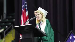 Pattonville High School senior speaker Adrienne Mansdoerfer [upl. by Oalsecnew]