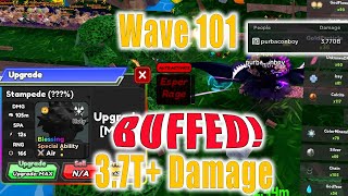 Buffed 7Star Mob Best Damage Farm Unit  Material ORBDMG Farm  Roblox All Star Tower Defense [upl. by Kiker]