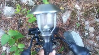 DIY make a Solar LED Lamp Post under 1500 [upl. by Joye]