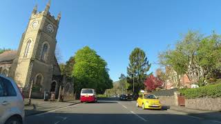 Driving around Malvern Worcestershire 2023 [upl. by Madea]