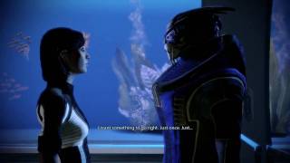 Mass Effect 2  Garrus Romance Scene [upl. by Zippel]