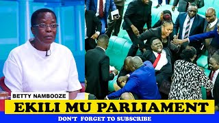 Hon Betty Nambooze Live PARLIAMENT EWAMBIDWA AGAGYE GA SFC NAMATALA GAJIDWAKO [upl. by Rod]