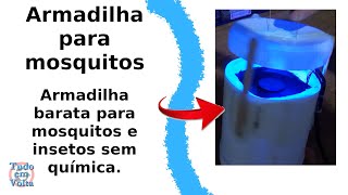 Armadilha para mosquitos de LED capturar insetos dengue zika aedes aegypti chikungunya pernilongo [upl. by Red946]