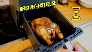 Hähnchen aus der Heißluftfritteuse wie lange usw [upl. by Mloc]