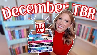 TBR Prompt Jar Chooses My December Reads 🎄🫙🧣 December 2024 TBR [upl. by Anelahs]