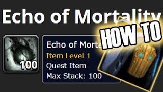 Echo Of Mortality Guide [upl. by Weiss120]