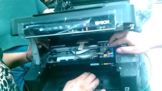 Reseteo del sistema de tinta EPSON XP211 VIDEOTEC [upl. by Farrell]