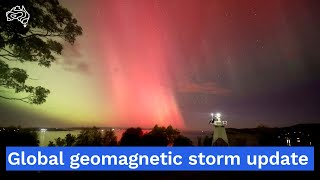 Global geomagnetic storm and aurora activity wrapup 13 May 2024 [upl. by Bough]