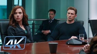 Tony Stark amp Steve Rogers Argument Scene  Captain America Civil War 2016 [upl. by Akeret955]