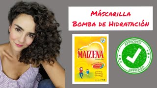 MÁSCARILLA DE MAIZENA ¡BOMBA DE HIDRATACIÓN  PLATIQUITA BUENA ONDA [upl. by Germin]