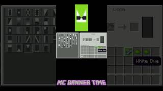 Minecraft Cat 8 Banner Design Short  Its Banner Time [upl. by Trey989]