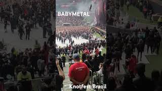 BABYMETAL  Distortion live at Knotfest Brazil 2024 1 [upl. by Myrtle]