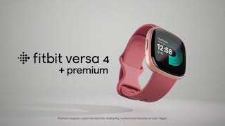 Get better workout results with Fitbit Versa 4 [upl. by Asenav932]