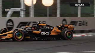 Beating the pole lap at Singapore in F1 24 [upl. by Coates]