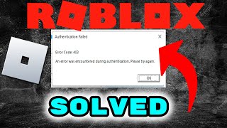 How To Fix Roblox Error Code 403 an error was encountered during authentication please try again [upl. by Eeslehc527]