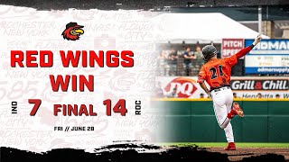 Lipscomb Grand Slam  Indians vs Red Wings Game Highlights 6272024 [upl. by Atnes]