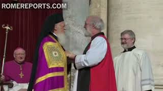 2012 speech by Patriarch of Constantinople at Vatican [upl. by Bethezel]