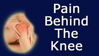 Pain Behind The Knee [upl. by Katleen]