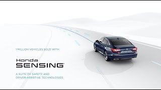 Honda Sensing® Millionth Car Milestone [upl. by Irah]