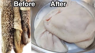 Ojri saaf karne ka asan tarika How to Clean OjriGoat Intestine Cleaning by Classic Kitchen [upl. by Gennaro]