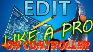 I am crazy at editing on controller in Fortnite ￼￼ [upl. by Yeliw]