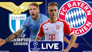 🔴 Lazio Rom vs FC Bayern München  Champions League Achtelfinale  Watchparty [upl. by Affra]