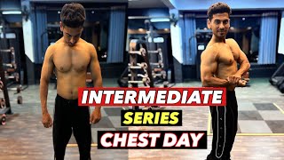 INTERMEDIATE SERIES CHEST DAY2​⁠qayyumfitness [upl. by Vevay118]