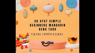 30 ayat simple beginners Mandarin kena tahu [upl. by Calypso]