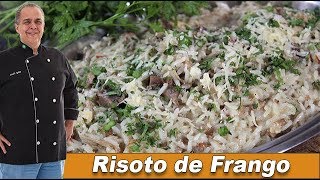 Risoto de Frango  SBT 001  Chef Taico [upl. by Ambrosius]