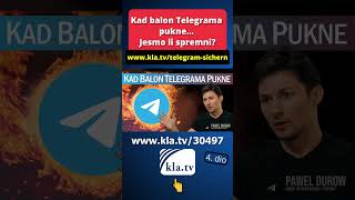 Kad balon Telegrama pukne Jesmo li spremni ➡️ wwwklatv30497 [upl. by Mazman]