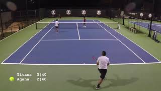 30 div  Nissan Titans vs Agana Lights 03162023  Guam tennis [upl. by Leontine]