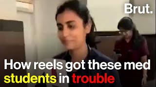 How reels got these med students in trouble [upl. by Libys]