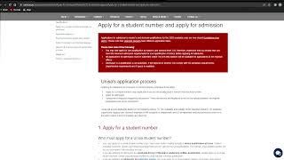 Masters amp Doctoral  Step by Step Application Process 2024 [upl. by Eeliah]