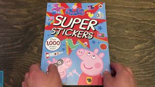 Peppa Pig Super Stickers Activity Book [upl. by Osanna129]