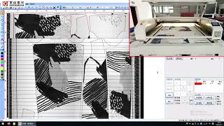 Laser Cutting Dye Sublimation with Linear Array Camera  Golden Laser [upl. by Ellenod]