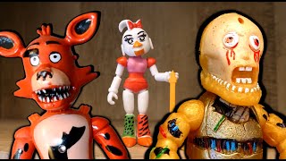 More FNAF BOOTLEGS Twisted Ones Pizzeria Simulator and Security Breach Action Figures [upl. by Glavin]