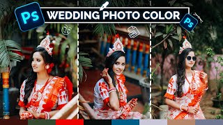 Wedding Photo Editing Tutorial  Wedding Photo Retouching Photoshop Tutorial [upl. by Tiedeman931]