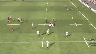 Rugby league 4 gameplay Bath vs Leicester Tigers [upl. by Hoehne]